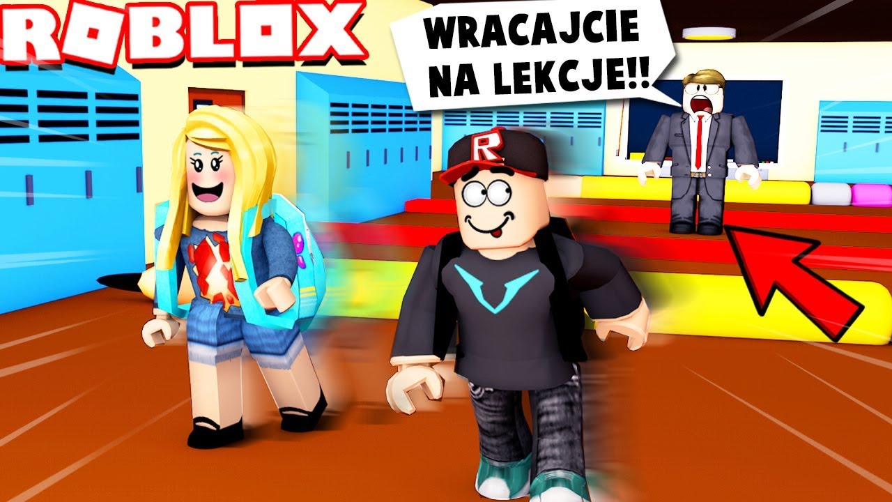 ROBLOX - UCIEKAMY ZE SZKOŁY! 😅 (Escape School Obby) | Vito i Bella