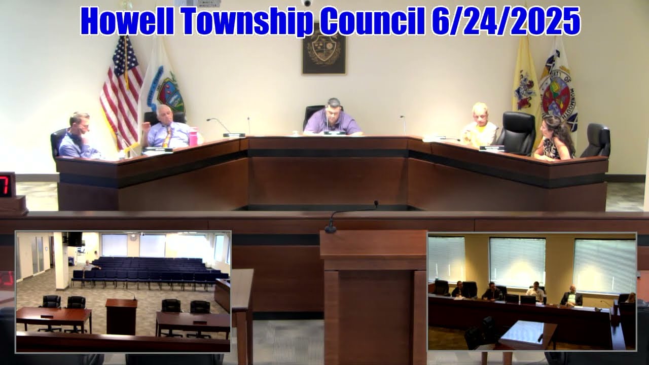 Howell Township Council Meeting 6/24/2025