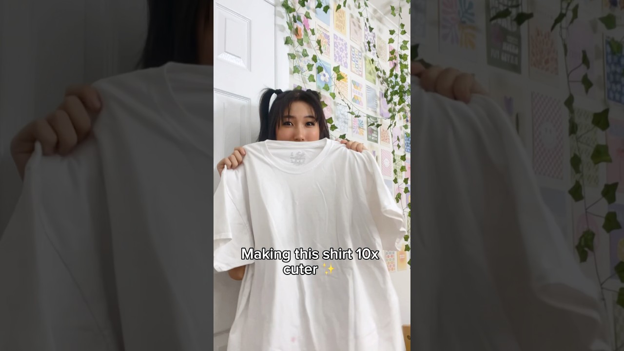 DIY CUTE TOP ✂️✨
