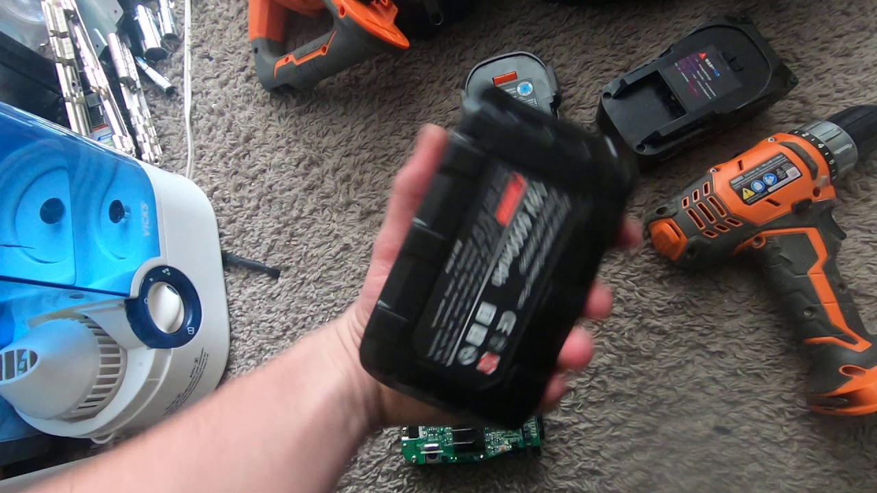 Immediate problems with cheap eBay 6.0 Ah Ridgid 