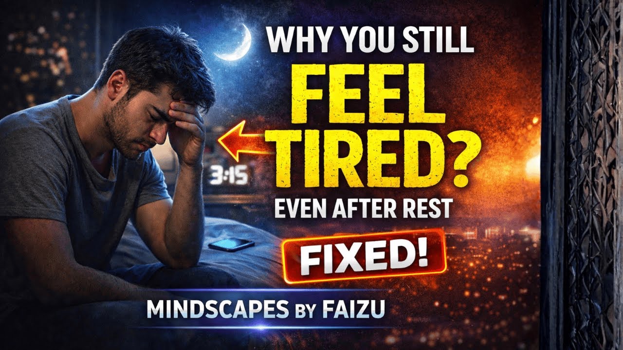 Why Most People Feel Tired Even When They Rest