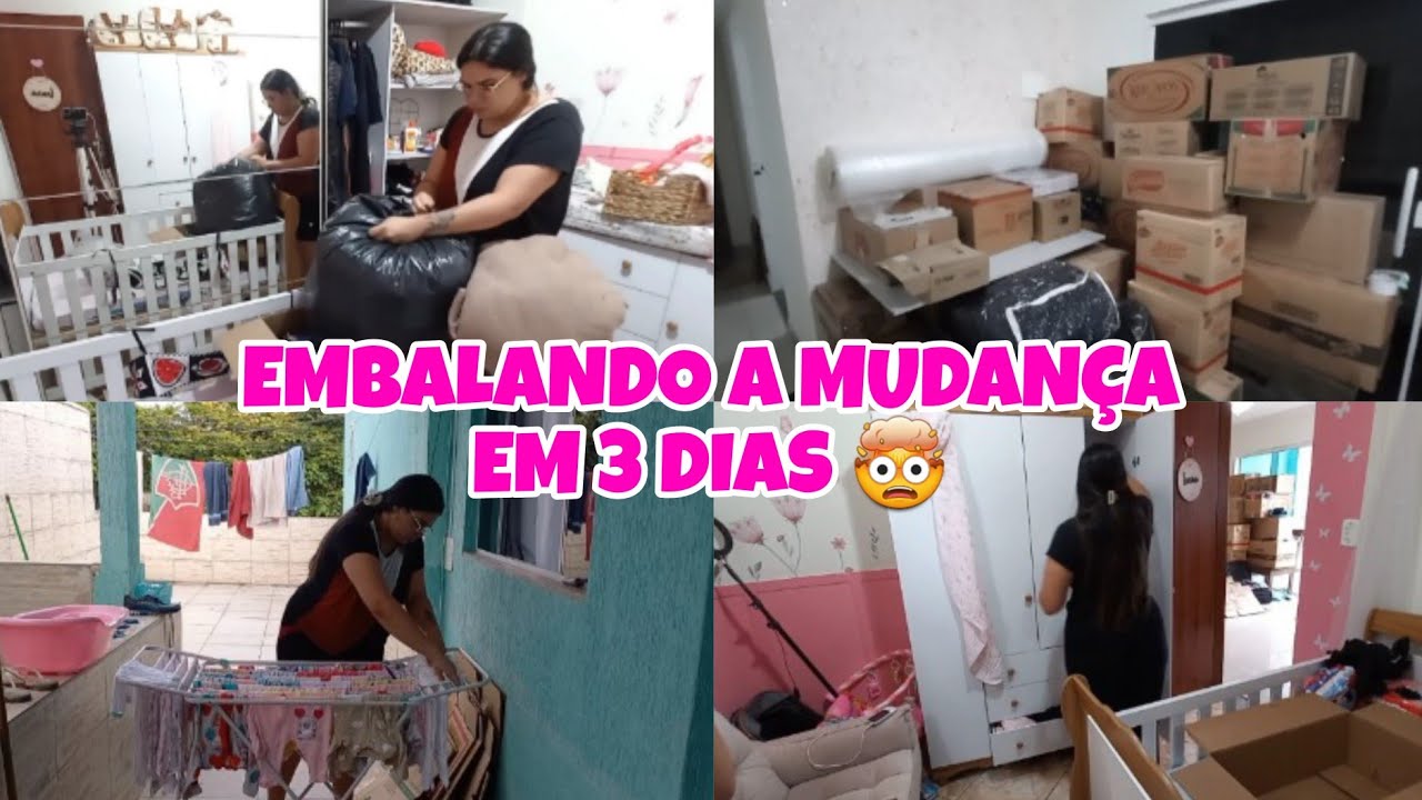EMBALANDO A MUDANÇA EM 3 DIAS 🤯 UMA LOUCURA | Por Beatriz Eiras