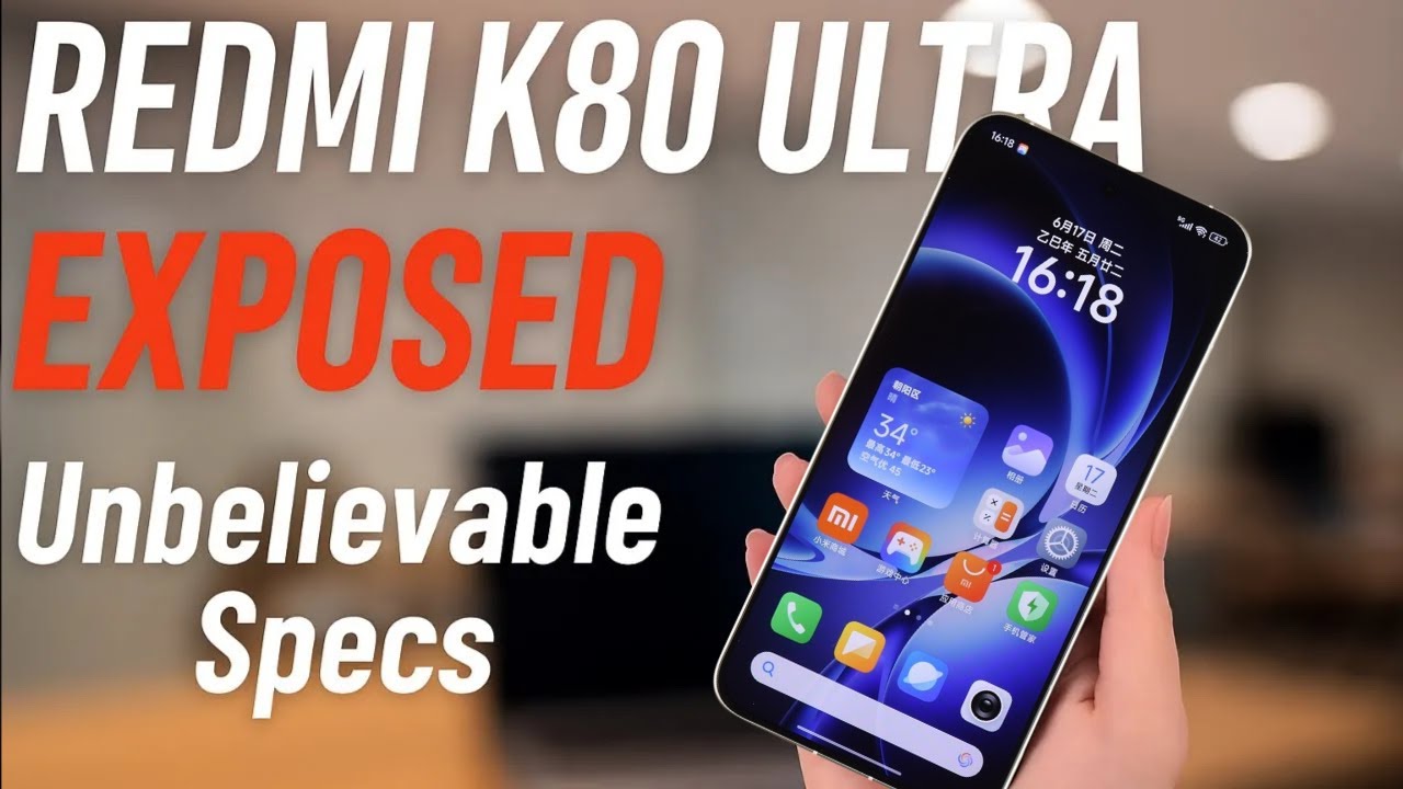 Xiaomi Redmi K80 Ultra | Redmi K80 Ultra | Flagship Killer of 2025! |  Insane Specs for Crazy Price!