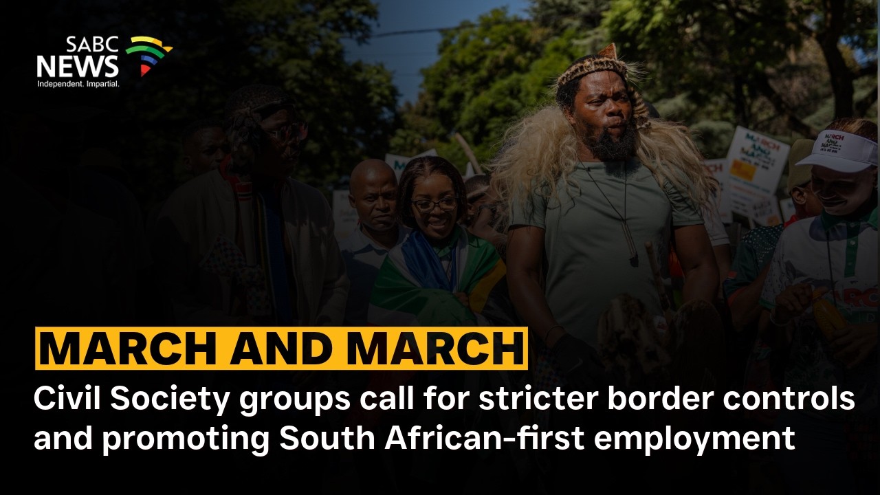 Civil Society groups call for stricter border controls and promoting South African-first employment