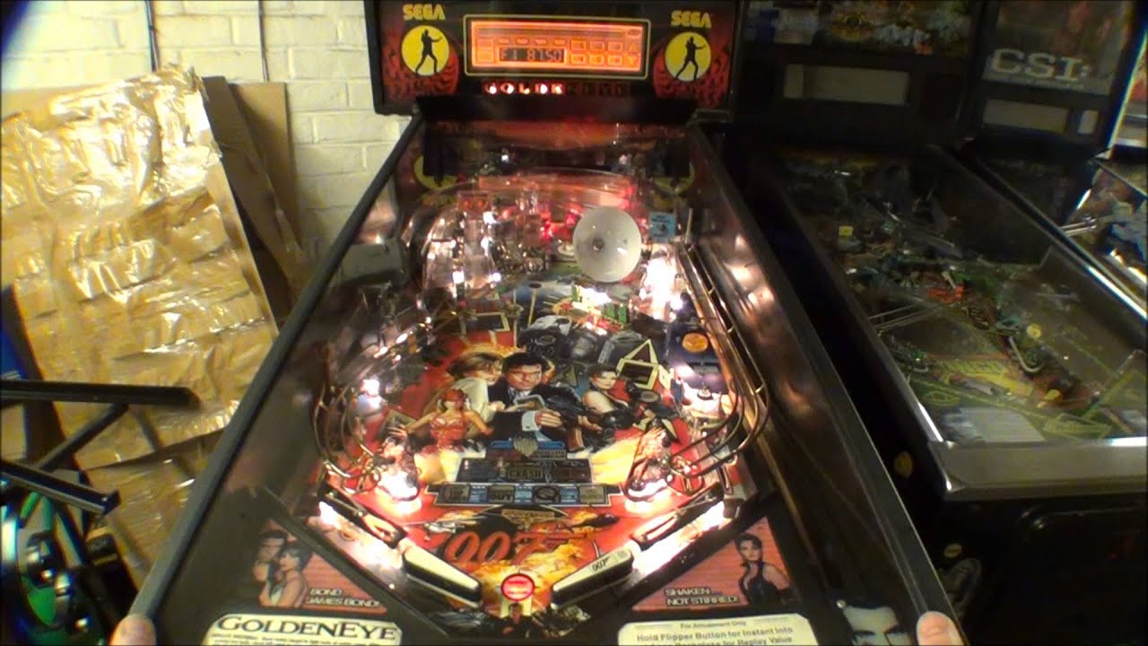 Goldeneye Pinball Machine by Sega