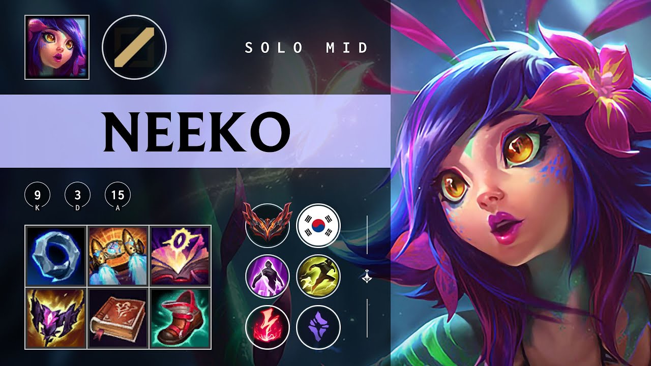 Neeko Mid vs Sylas - KR Grandmaster Patch 25.22