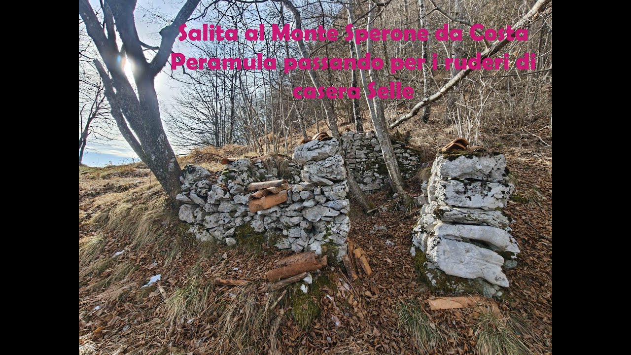 Monte Sperone da costa Peramula (dopo aver abbandonato la missione ai Brent de l'Art)