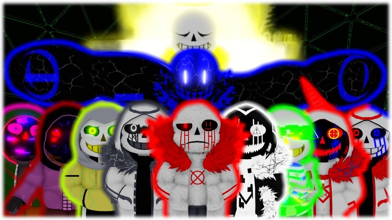 [Undertale Multiverse Simulator - All Null Character Zone - Showcase]