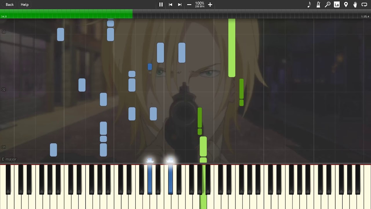 Found & Lost - Banana Fish OP (Synthesia)