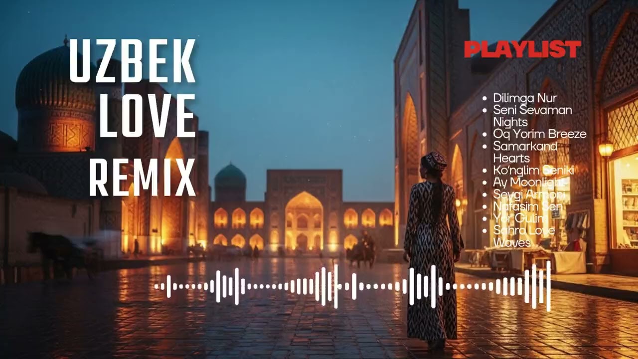 Uzbek Love Remix Late Evening 🌆 Soft Romance Before Night