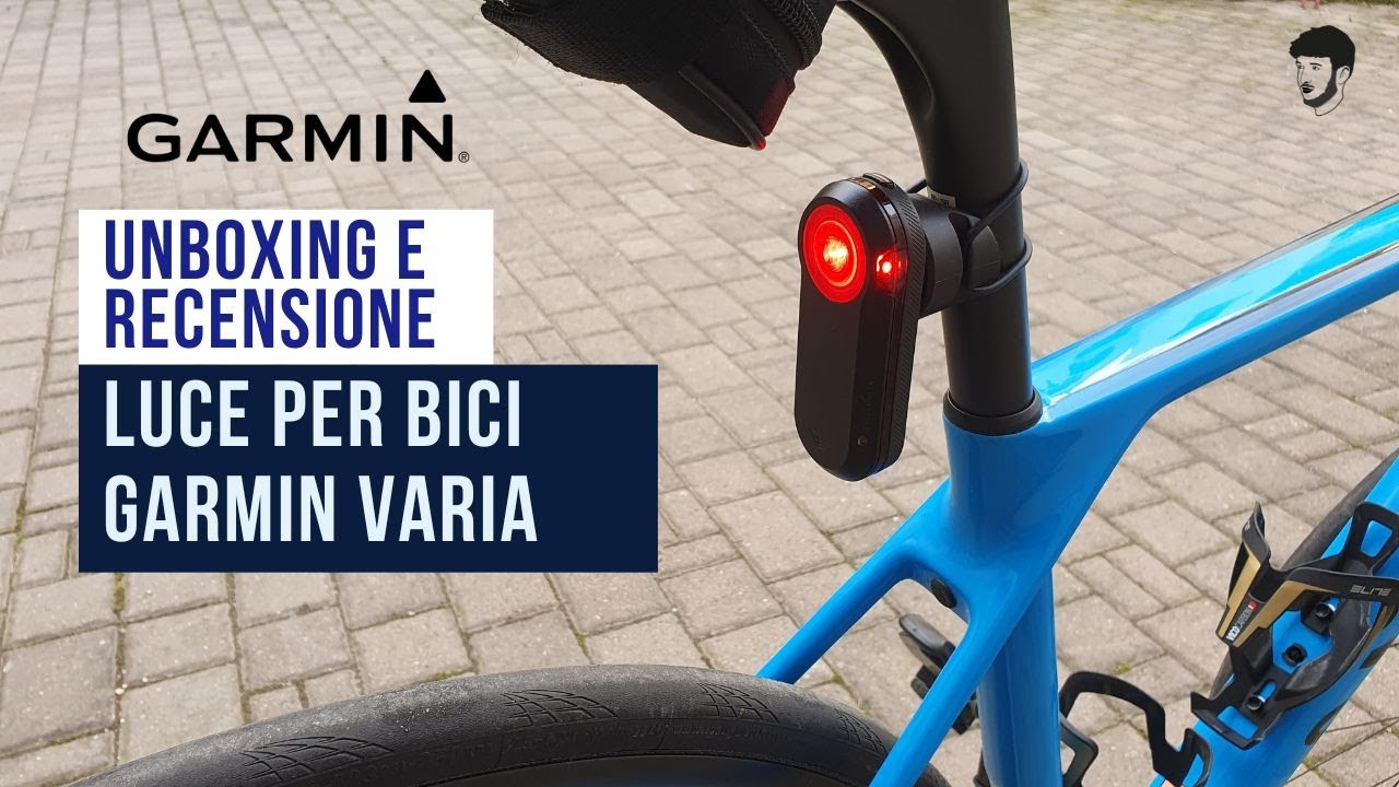 Unboxing e recensione del Garmin Varia per avere più sicurezza in bici