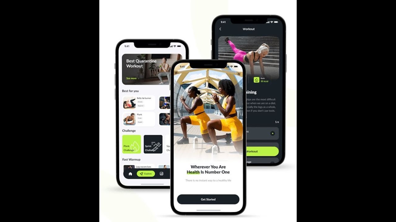 Fitness App UI 🔥 | Responsive UI | App Demo | Built with Flutter & Dart 🚀