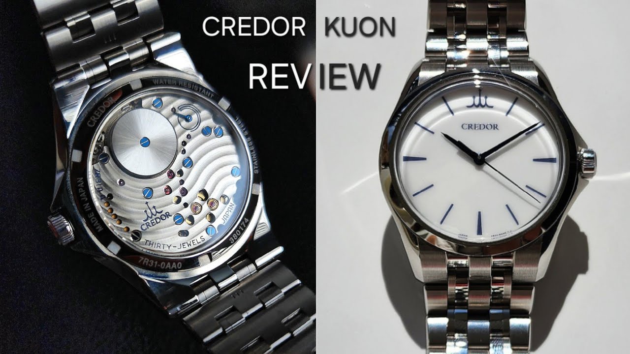 Я выбрал эти часы вместо Grand Seiko — обзор Credor Kuon