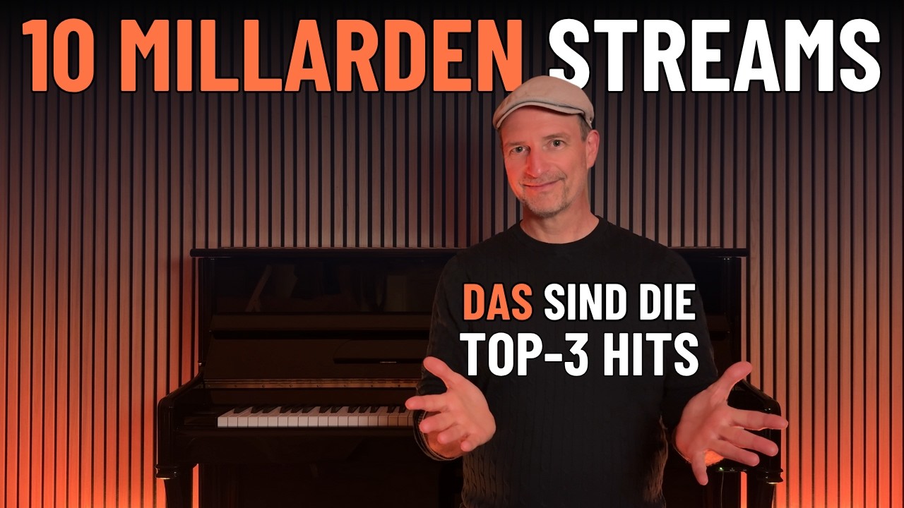 Einfach Klavier lernen: Die Top 3 Spotify Hits aller Zeiten!