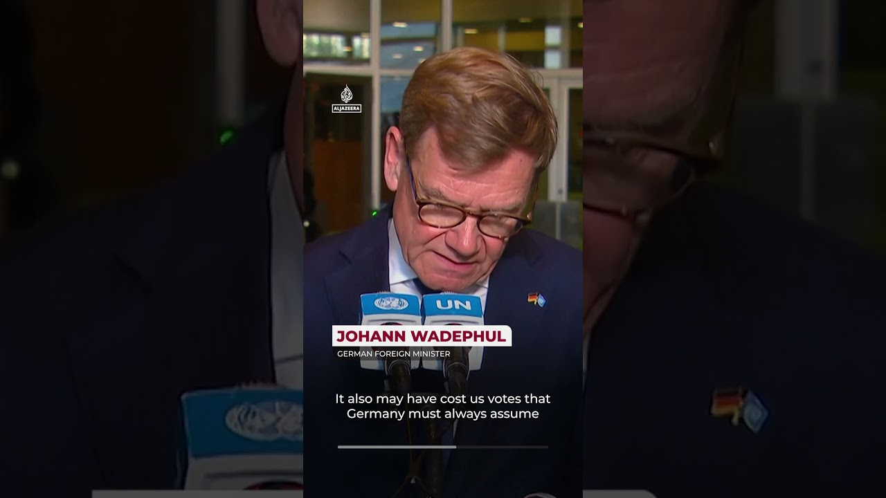 Germany admits failure to secure UNSC seat likely due to support for Israel | AJ #shorts