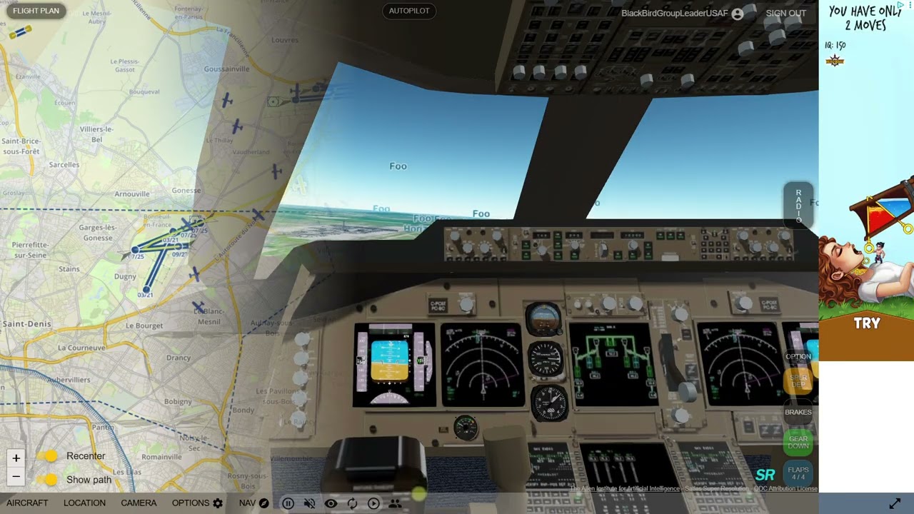 final destination Charles De Gaulle