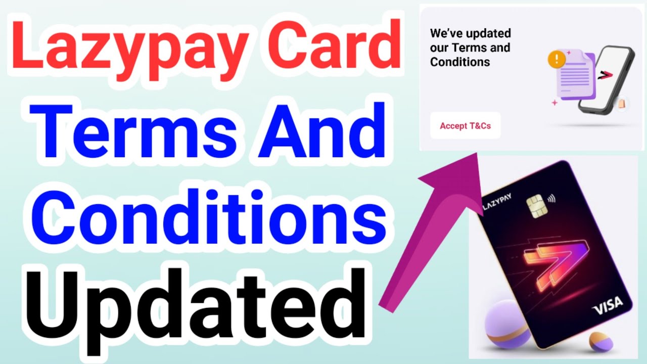 Lazypay Card New Terms And Conditions ? | Lazypay Card New Update ?