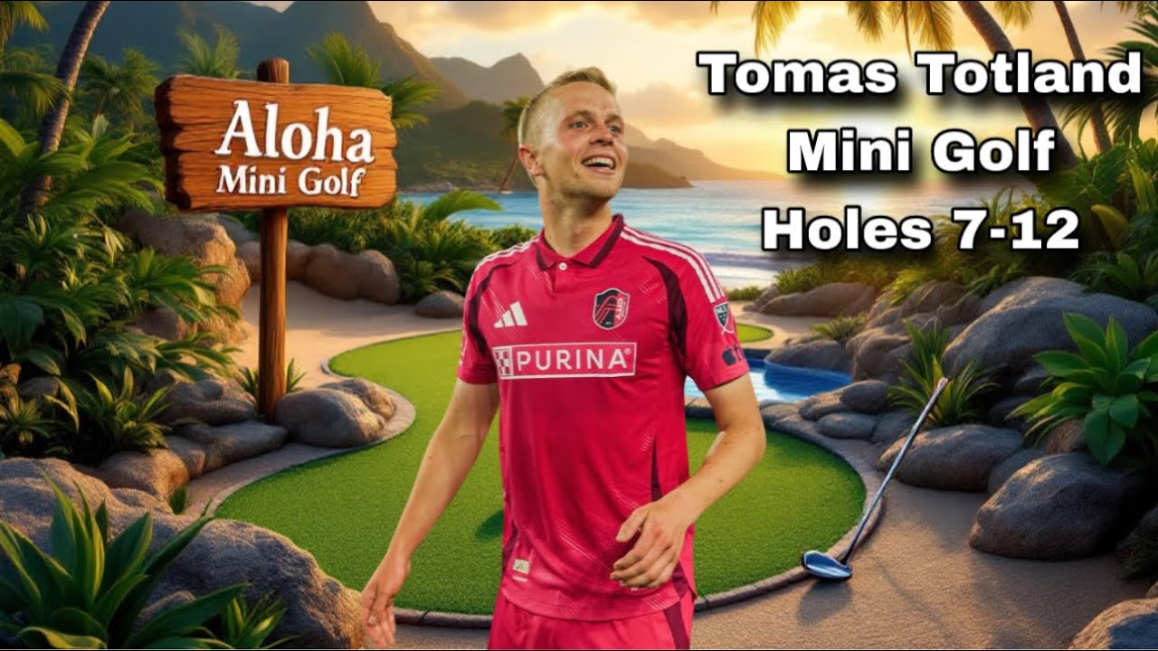 Tomas Totland Takes on Aloha Mini Golf ⛳️ Holes 7-12!