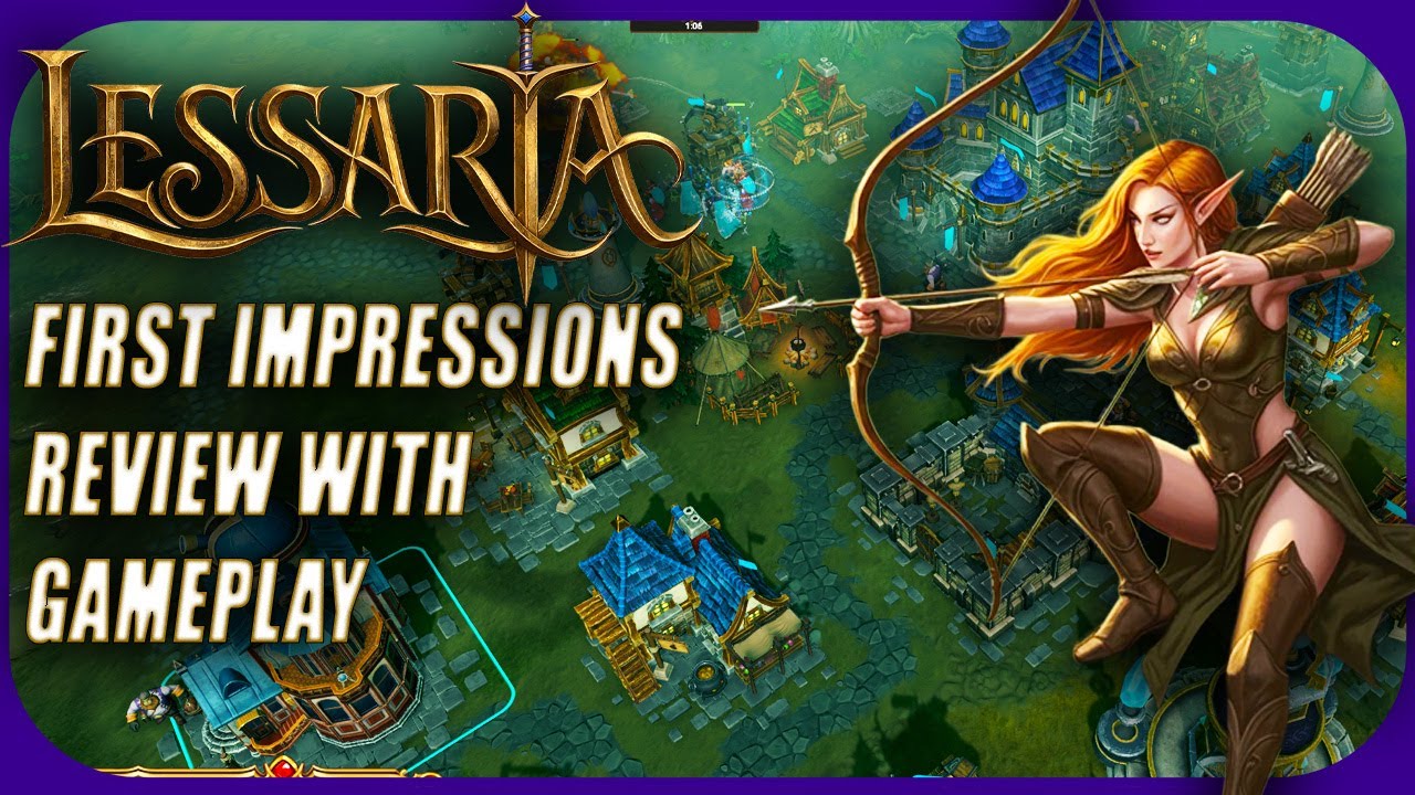LESSARIA: FANTASY KINGDOM SIM | ПЕРВЫЕ ВПЕЧАТЛЕНИЯ И ОБЗОР ГЕЙМПЛЕЙСА