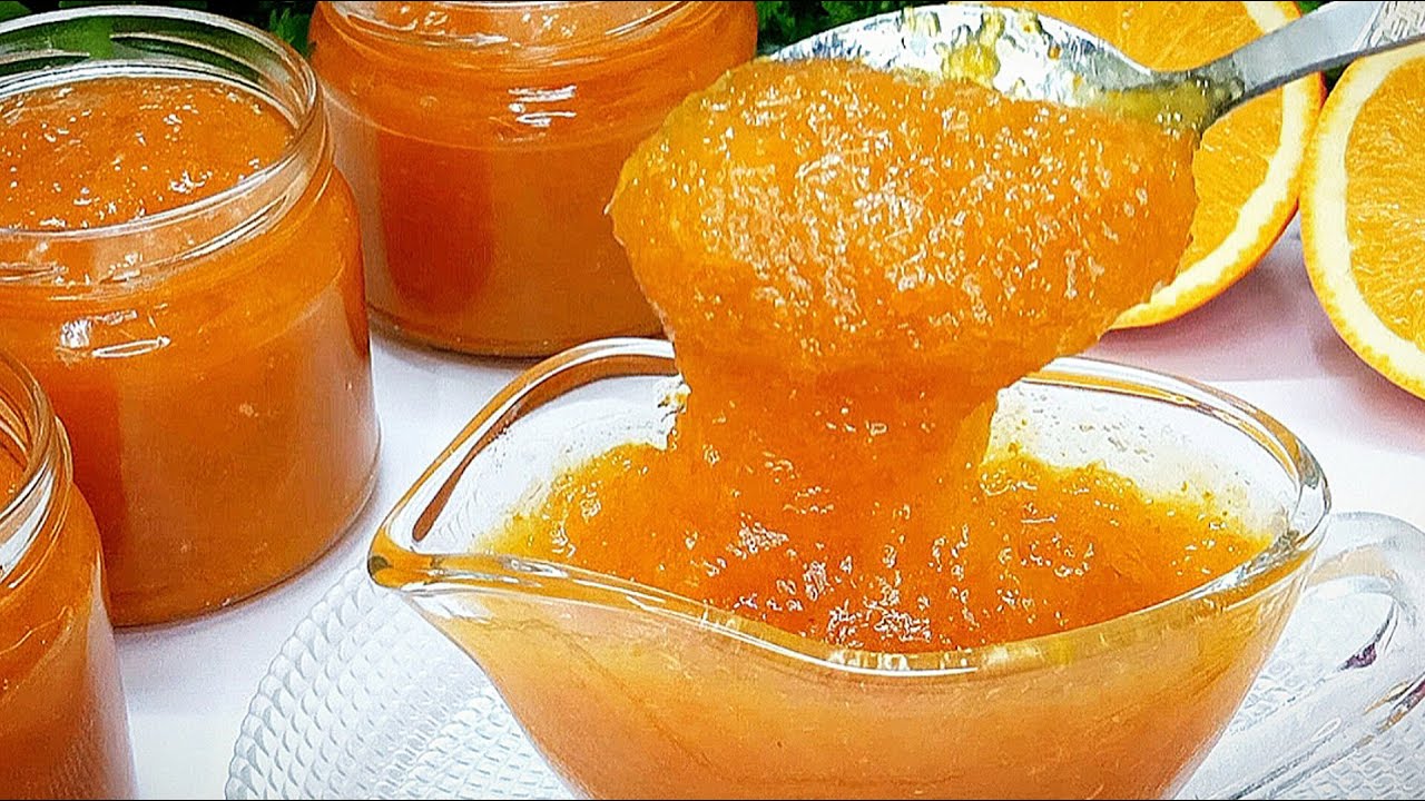 أفضل طريقة لعمل مربى البرتقال ! بدون مواد حافظة ! أوألوان صناعية