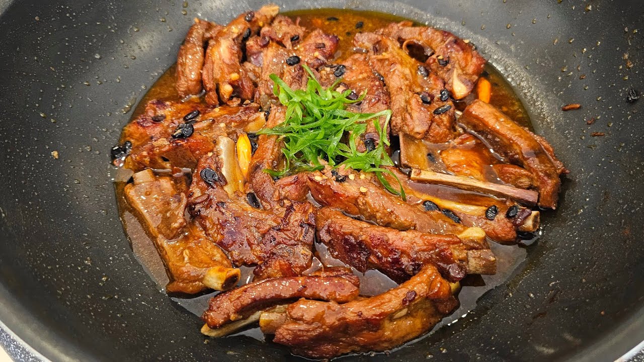 Pork Ribs with Tausi | Easy Pork Ribs Recipe