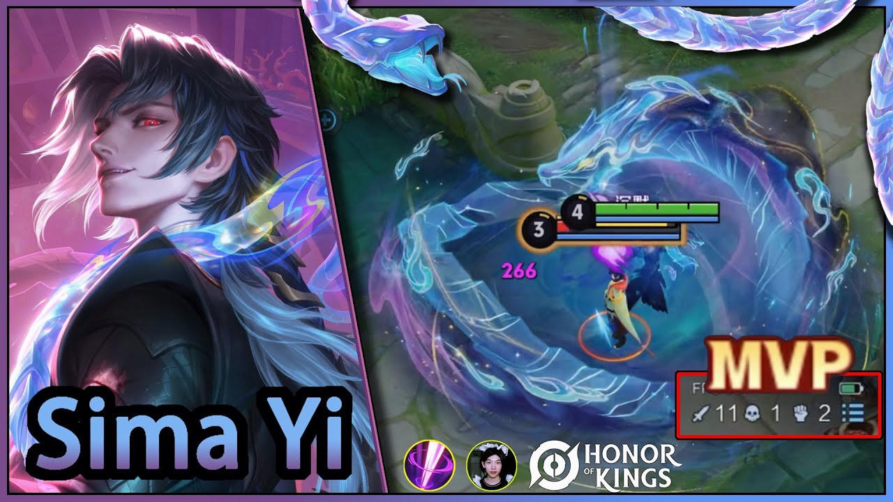 Sima Yi｜This is currently Sima Yi's best skin.｜Esta é atualmente a melhor skin de Sima Yi.｜HOK
