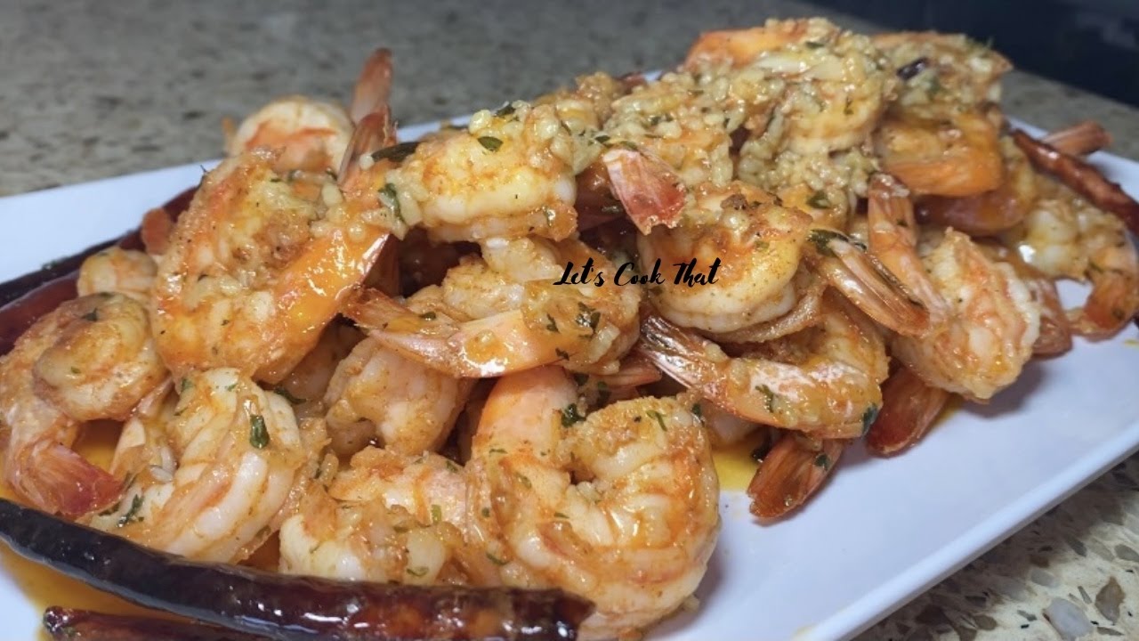 HOW TO MAKE CAMARONES AL AJILLO | GARLIC-SHRIMP