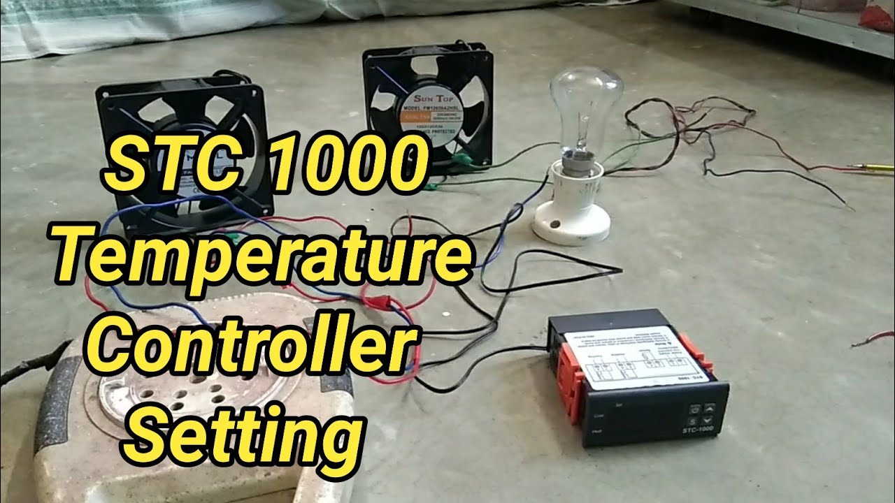STC-1000 Temperature Controller Setting, #amg birds, #budgies 21.Mar. 2025