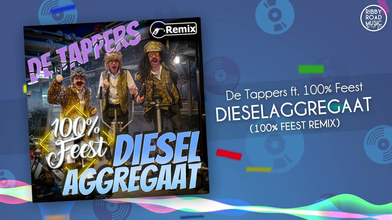 De Tappers ft. 100% Feest - Dieselaggregaat (100% Feest Remix) - (Hardstyle Carnaval 2024)