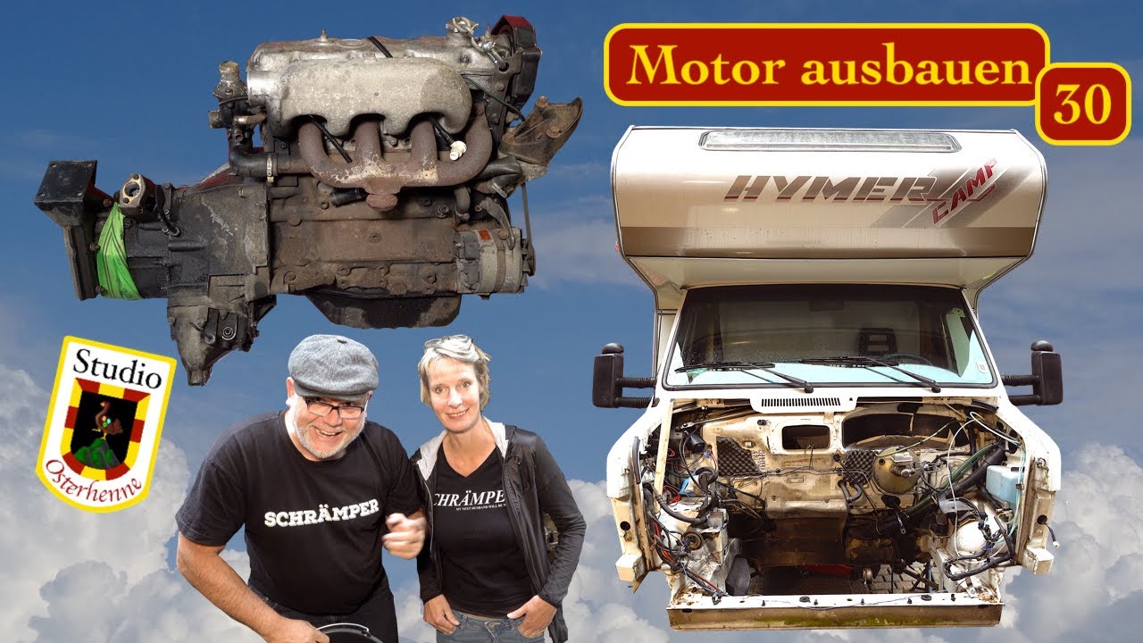 Fiat Ducato 290  Motor ausbauen