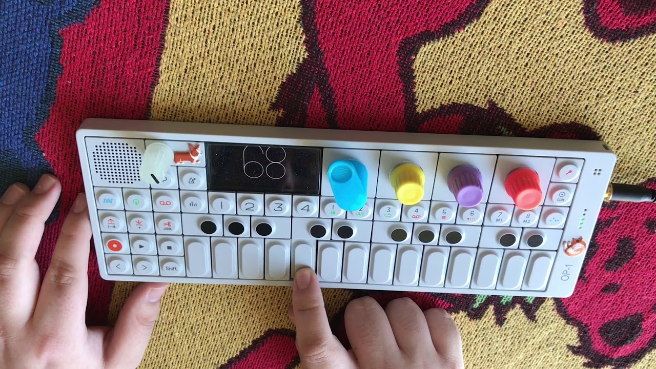Lofi hiphop jam on the Teenage Engineering OP1