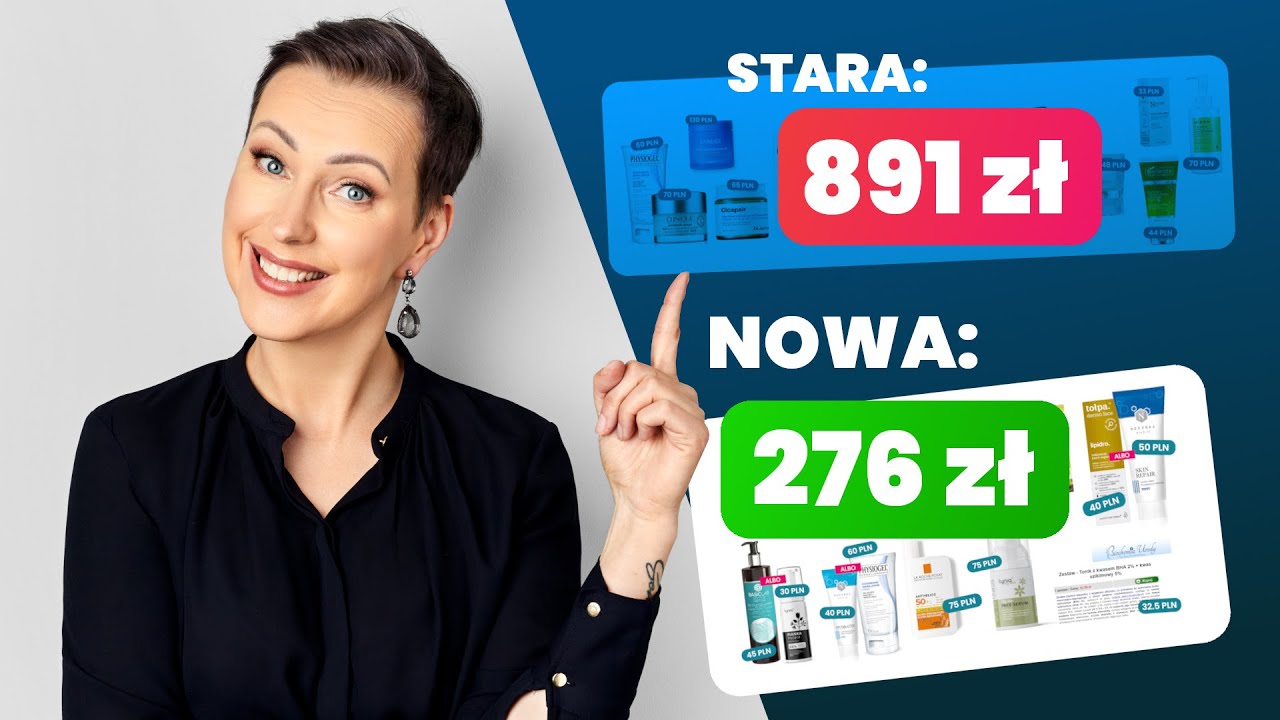 Układam TAŃSZĄ i SKUTECZNIEJSZĄ pielęgnację - dwa przykłady!