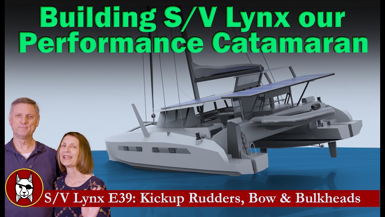 Kit E39: Kickup Rudders, Bow, and Bulkheads