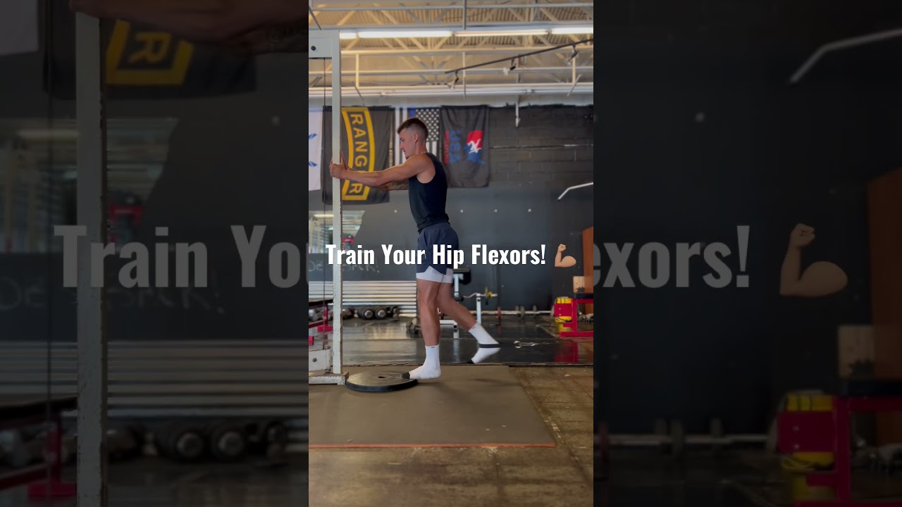 🗣️Want To Increase Your Sprint Speed & Jump Performance?! Train Your Hip Flexors!⚡️