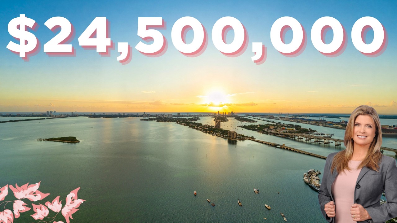 RARE WATERFRONT DOUBLE LOT ON THE VENETIAN ISLANDS ~ 228 + 302 W DILIDO DRIVE ~  $27,000,000