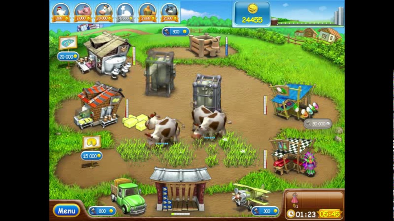 Farm Frenzy 2 Level 75 Hat Street 2