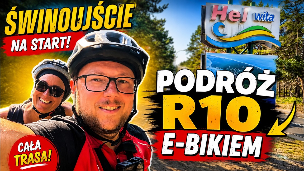 Wyprawa R10 E-Bike'iem E01 Świnoujście - Darłówko