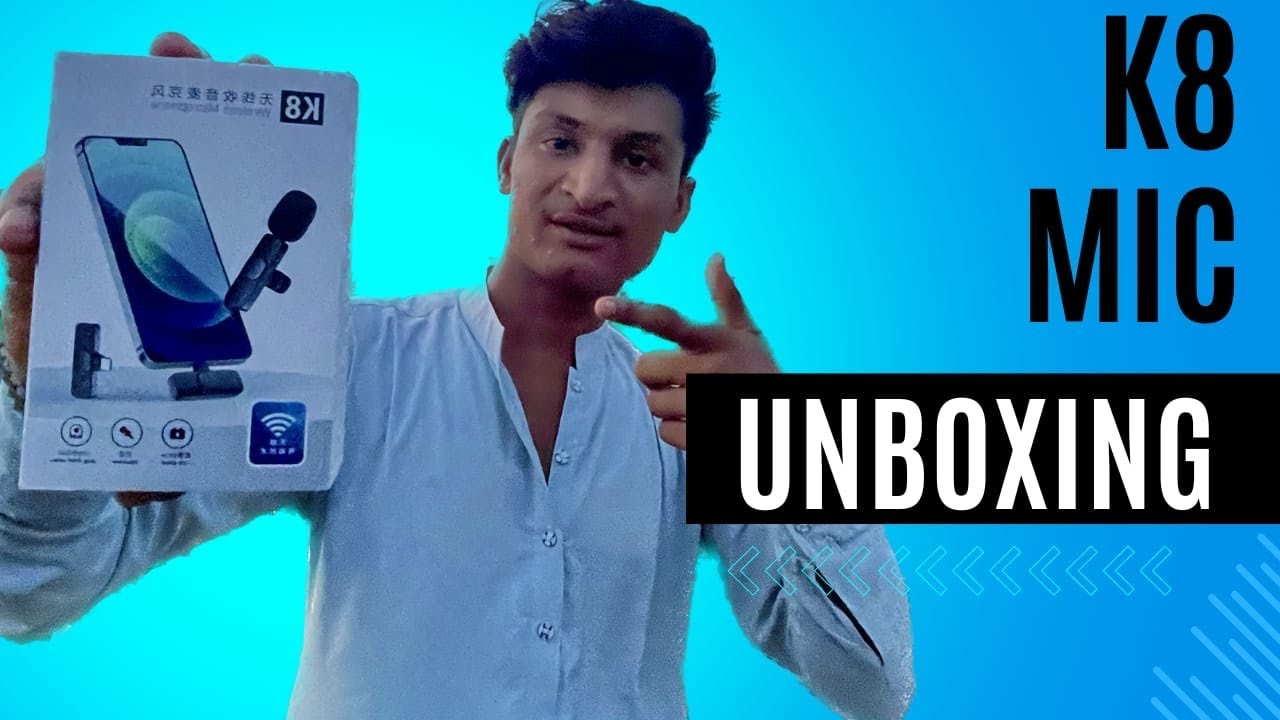 New surprise Vlog Review K8 mic Unboxing K8 mic vlog 
