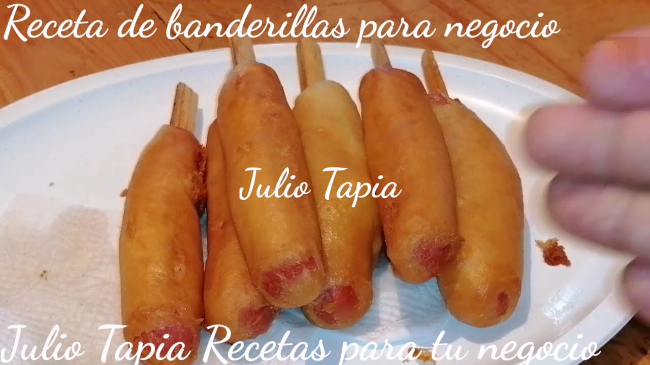 Inicia tu negocio con esta receta banderillas de salchicha que te dejará una ganancia extraordinaria