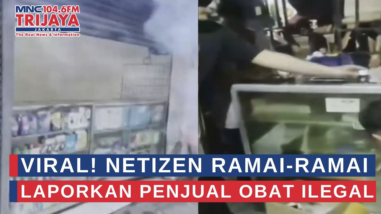 Viral! Netizen Ramai-Ramai Laporkan Penjual Obat Ilegal | Trijaya Update