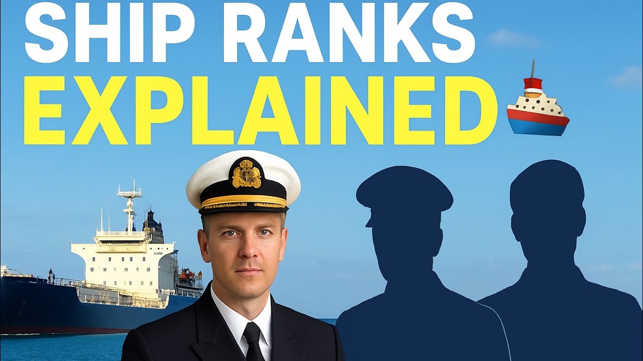 Ship Ranks Explained 🚢 | Roles of the Captain, Officers & Crew (Beginner&rsquo;s Guide for Cadets)