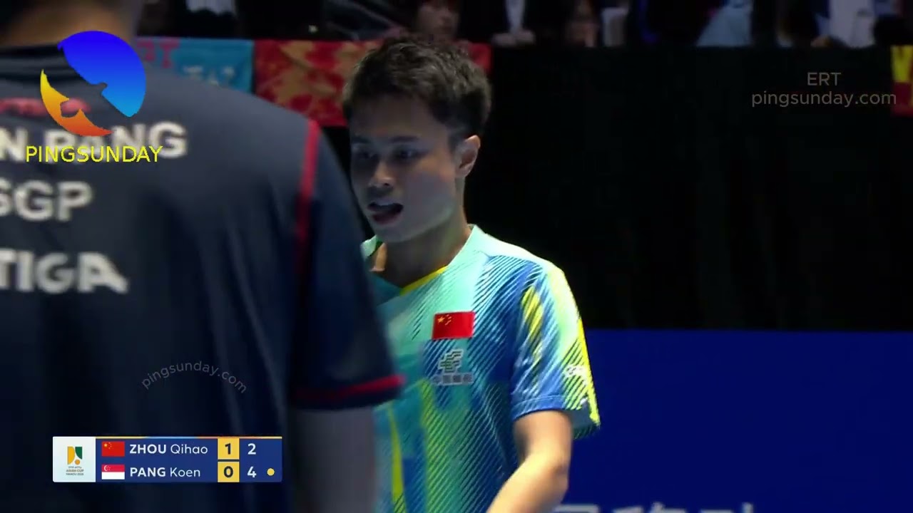 ATTU Cup 2026 - Zhou Qihao vs Pang Koen
