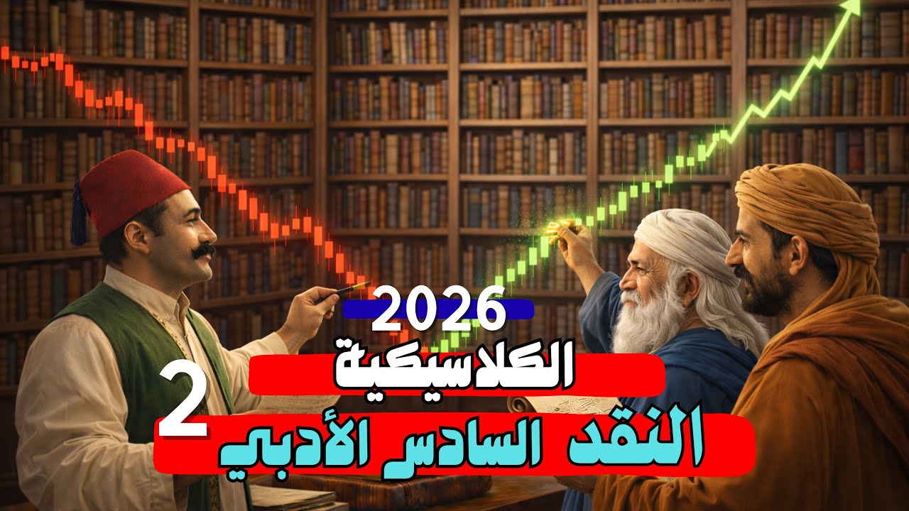 الكلاسيكية النقد الأدبي الجزء الثاني | السادس الأدبي 2026 | المحاضرة 2