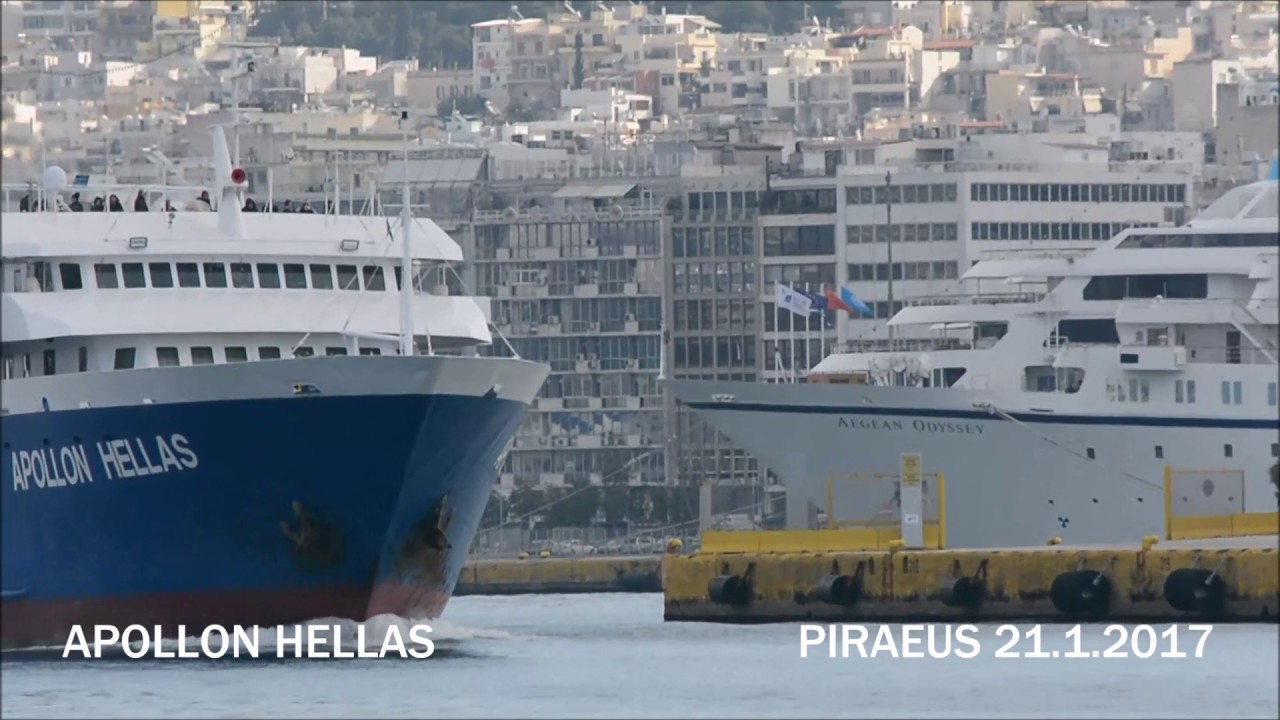 APOLLON HELLAS morning departure from Piraeus