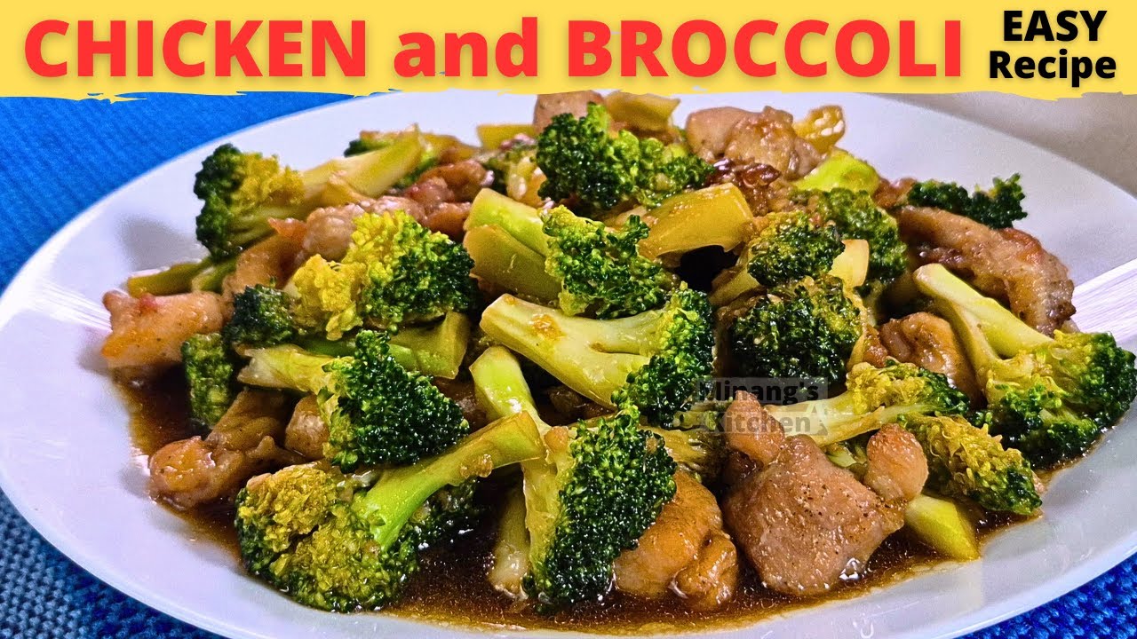 CHICKEN AND BROCCOLI | Easy Recipe