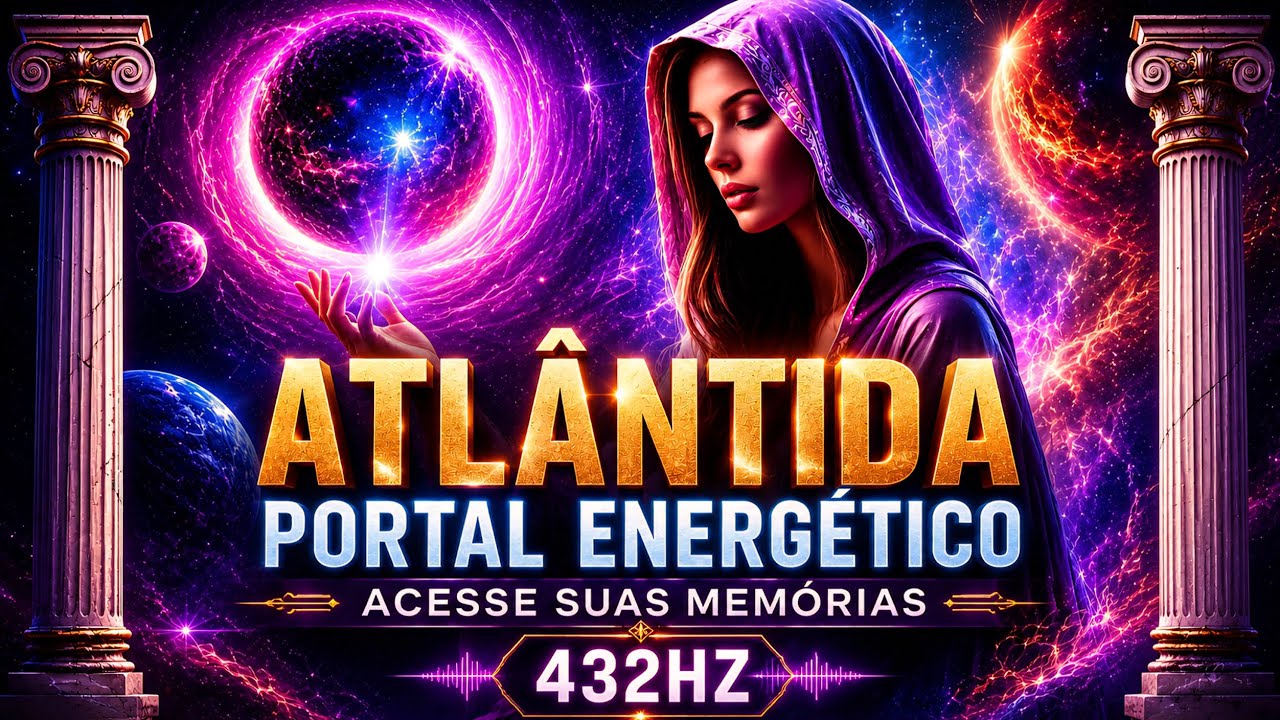 🟣ATL&Acirc;NTIDA l PORTAL ENERG&Eacute;TICO l FREQU&Ecirc;NCIA 432HZ l ACESSE SUAS MEM&Oacute;RIAS ANCESTRAIS