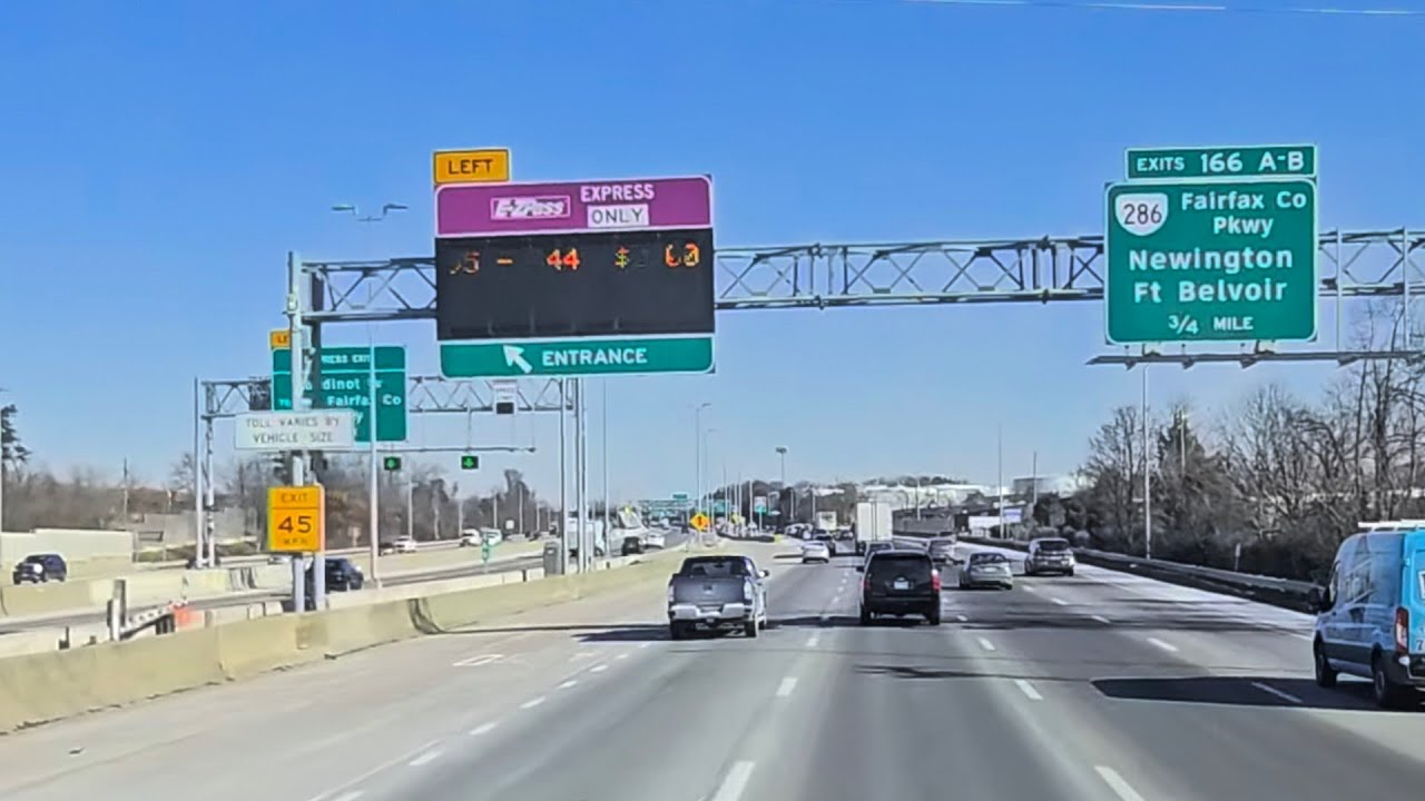 1/31/25, Trucking the I-95 Run: Glen Allen to Springfield, VA in the Big Rig - 4K Virtual Travel