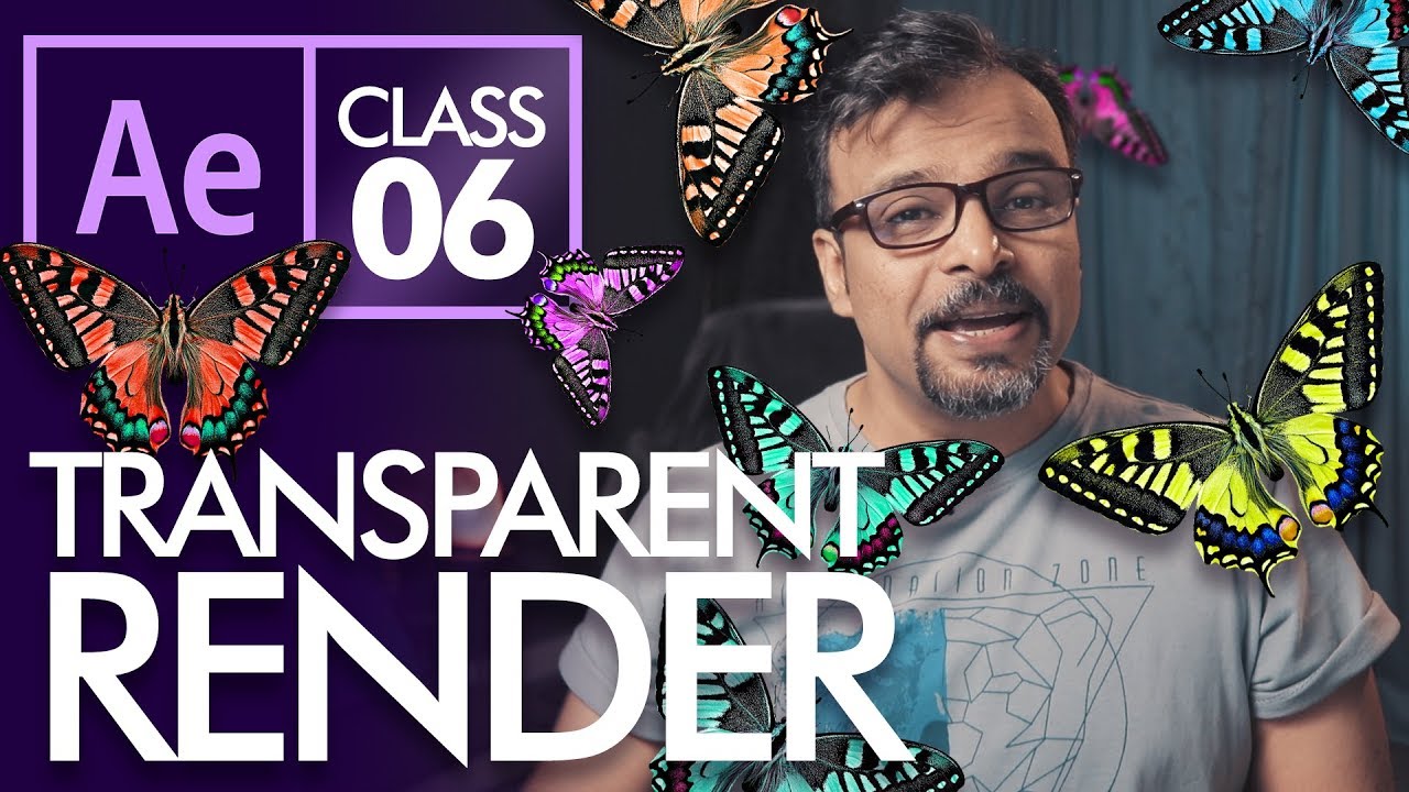 How to Render Transparent Video in After Effects - اردو /  हिंदी [Eng Sub]