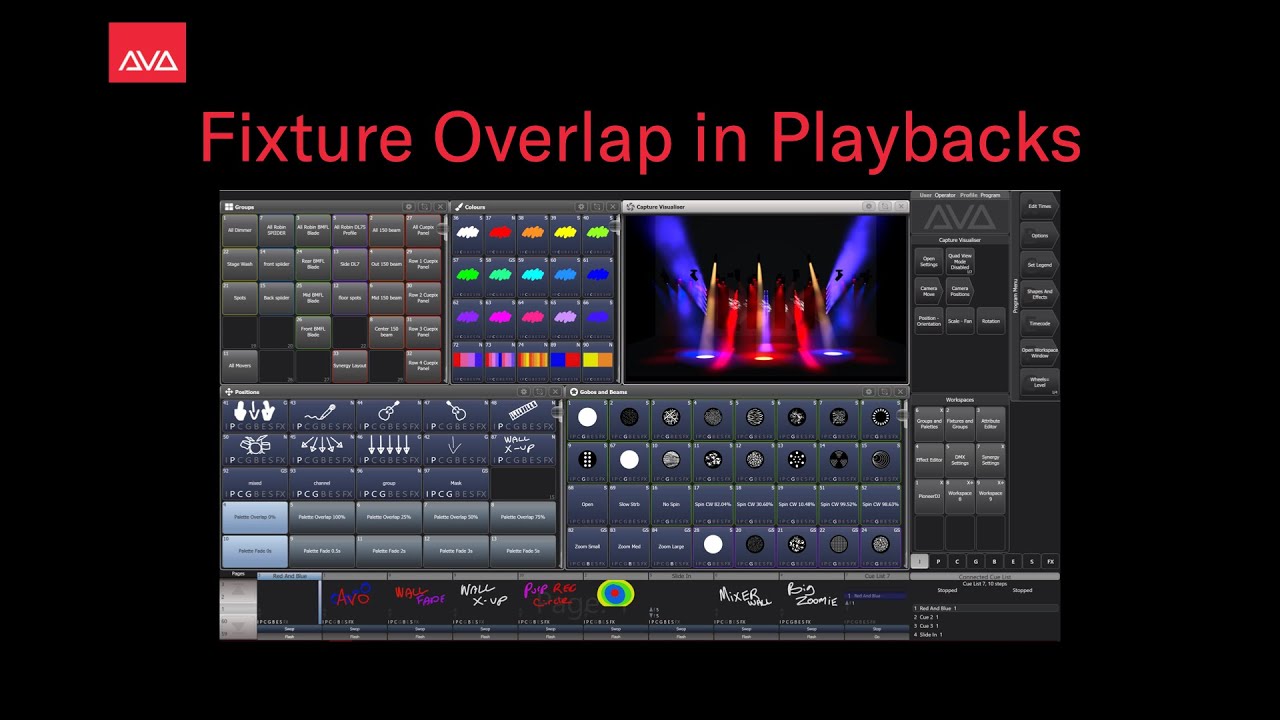 Fixture Overlap in Playbacks