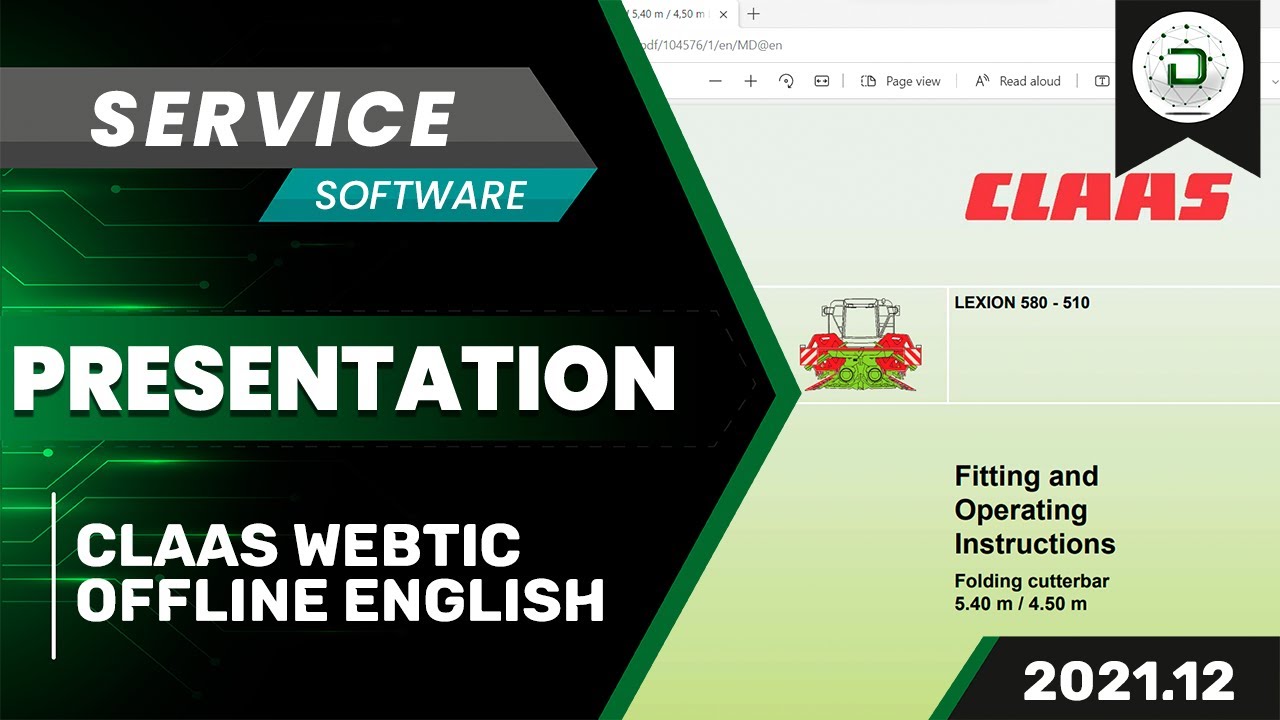CLAAS WEBTIC OFFLINE ENGLISH 2021.12 | PRESENTATION | ACTIVATION 👨‍💻